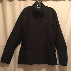 Blk Patagonia Polartec Windbloc Full Zip Jacket- L